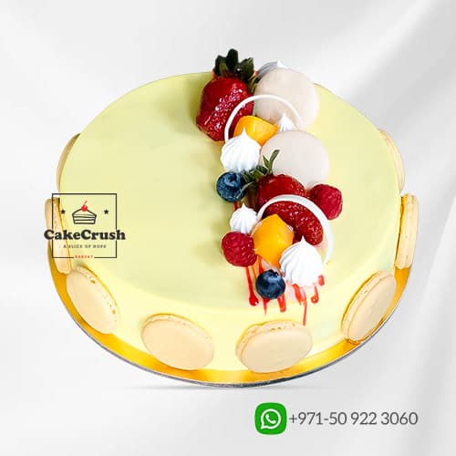 Mango Strawberry Cake in dubai