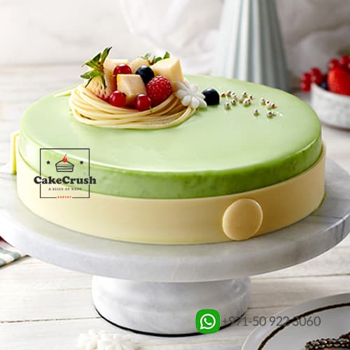 Pistachio Trio Cake in dubai
