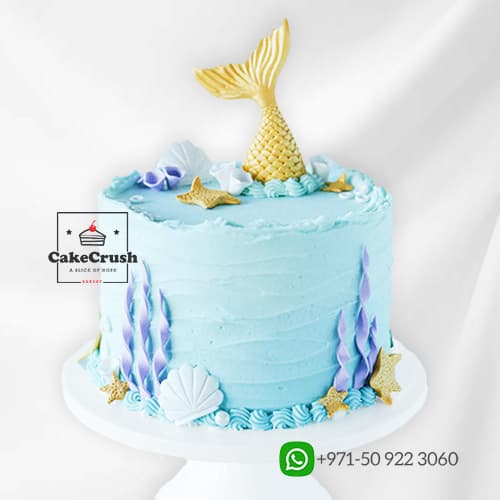 Mermaid Theme Cake
