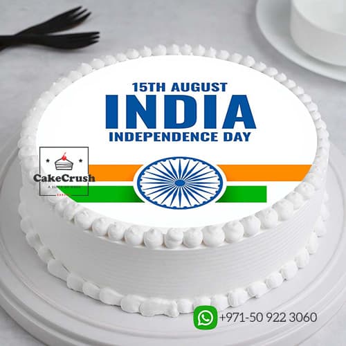 India Independence Day Cake in dubai