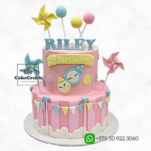 BABY GIRL BIRTHDAY CAKE in dubai