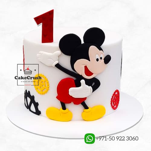 Mickey Minnie Mouse Cake