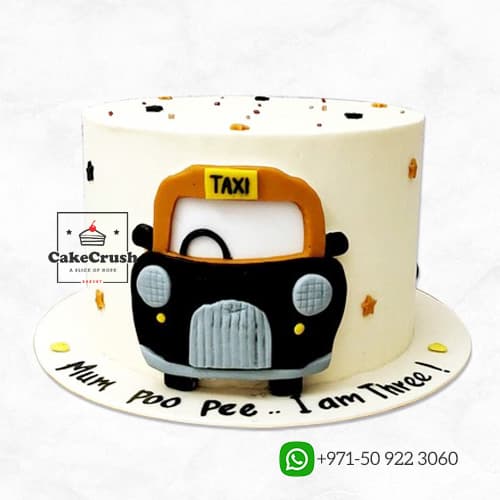 Taxi Theme Cake in dubai
