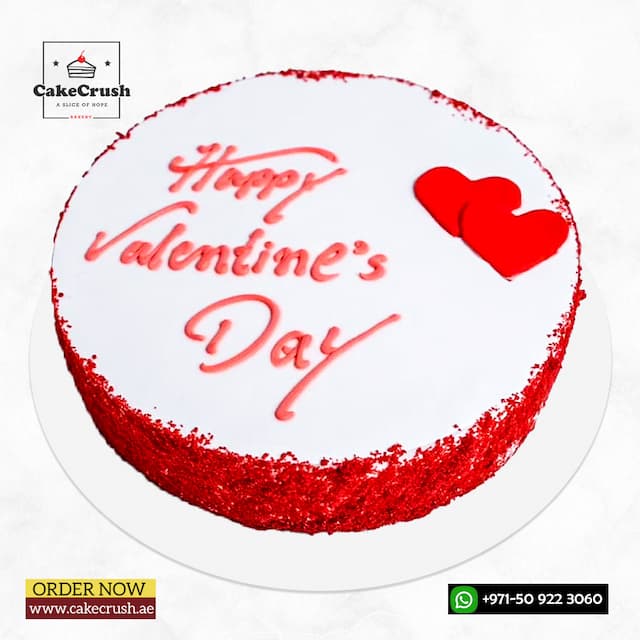 Red Valentine Cake
