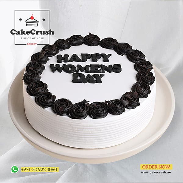 Elegant Women Day Cake