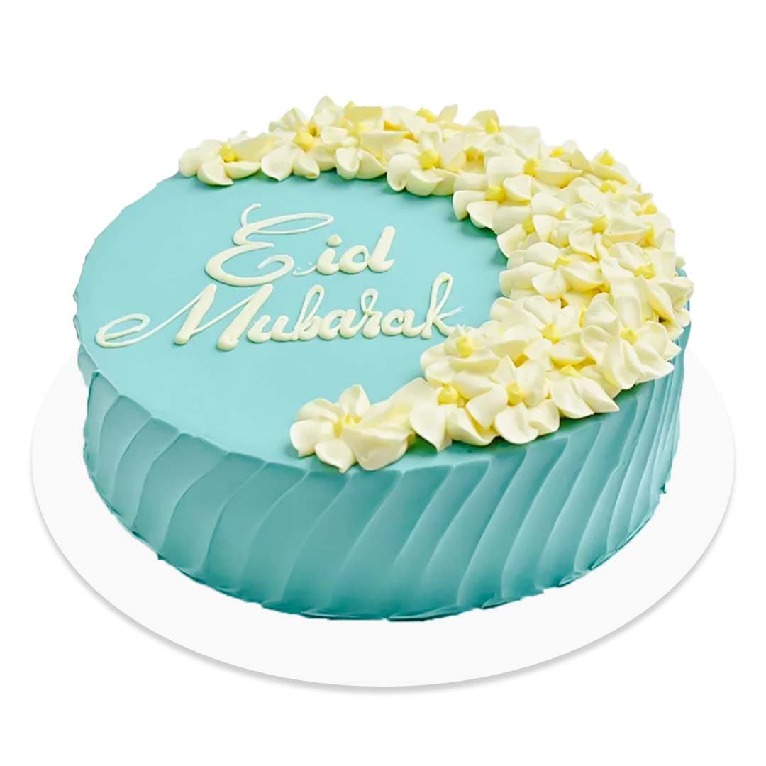 Eid Mubarak Cream Cake in dubai