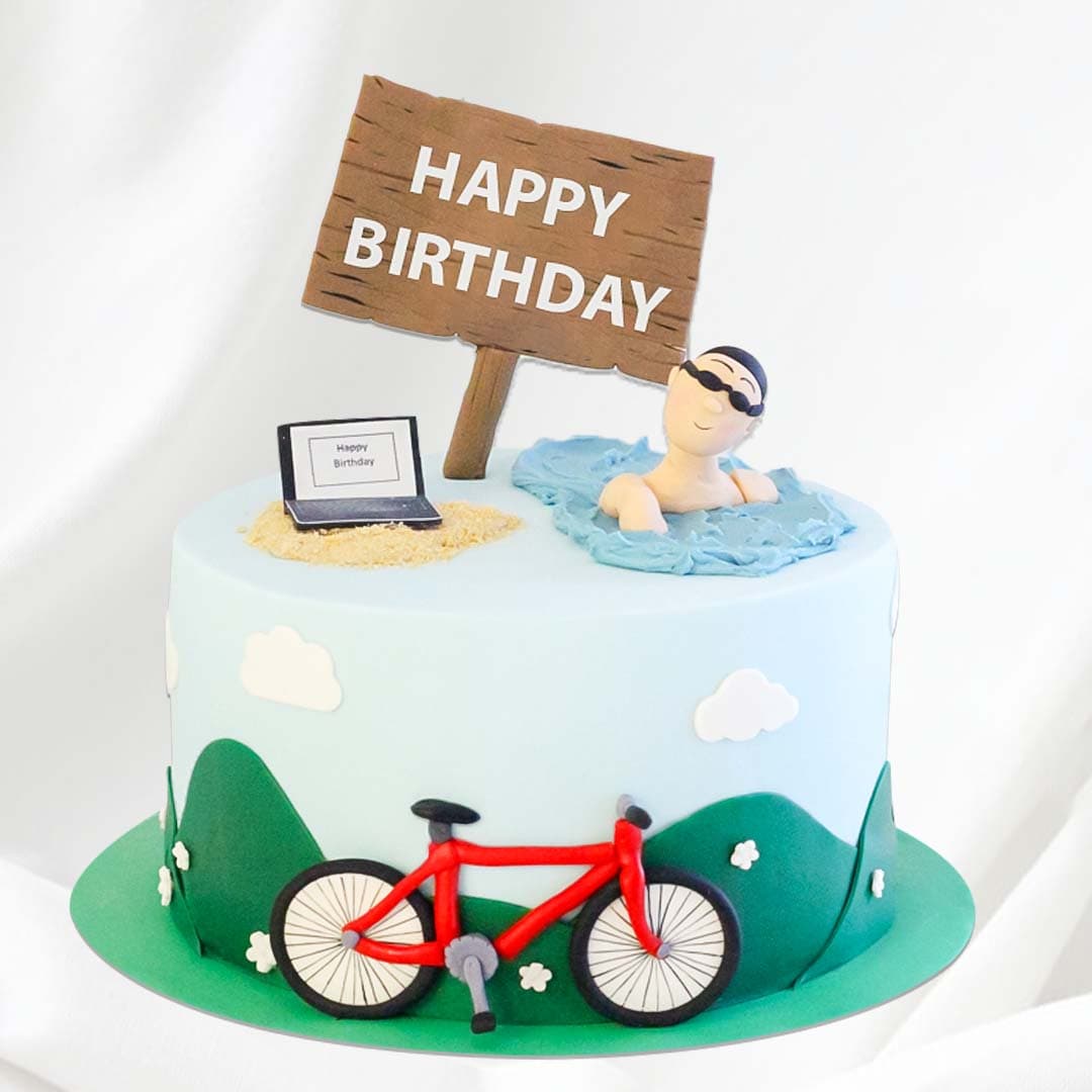BEACH THEME CAKE in dubai