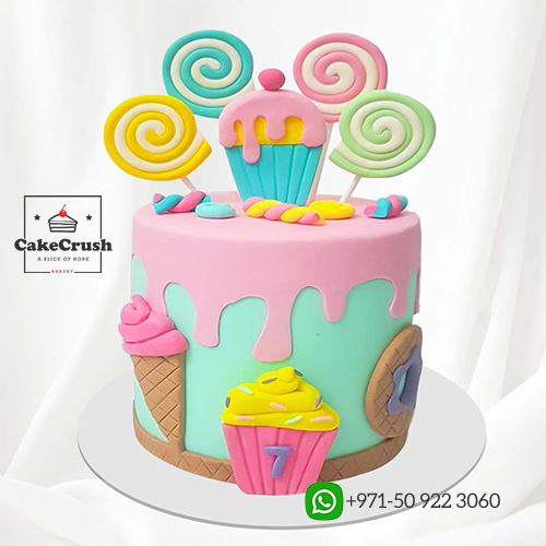 CANDY THEME CAKE in dubai