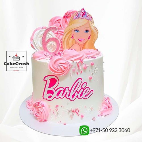Cute Barbie Cake