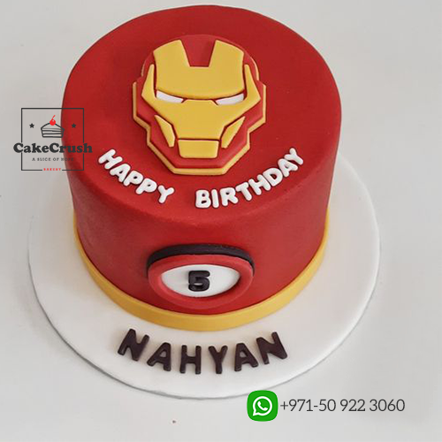 Iron Man power Cake in dubai