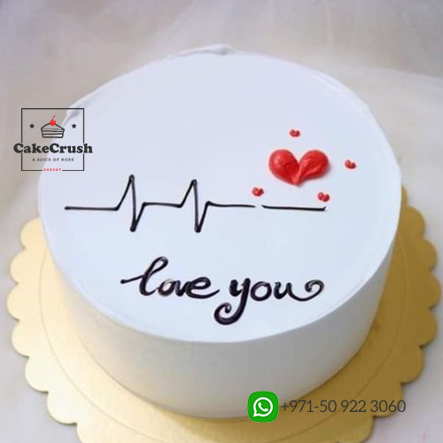 Heart Beat Cake 1