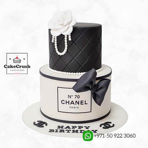 Chanel cake in dubai