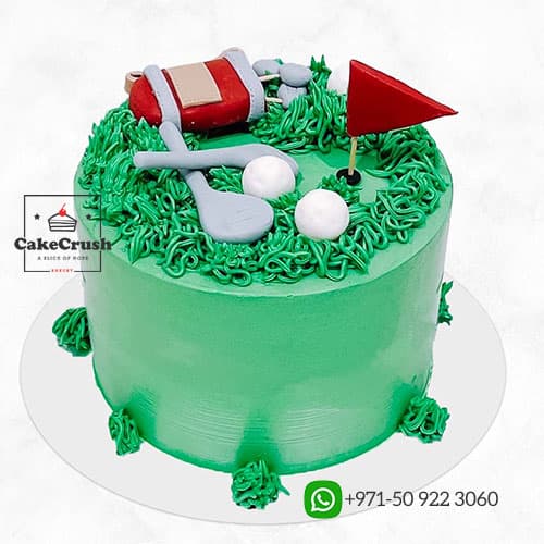Golf Theme Cake