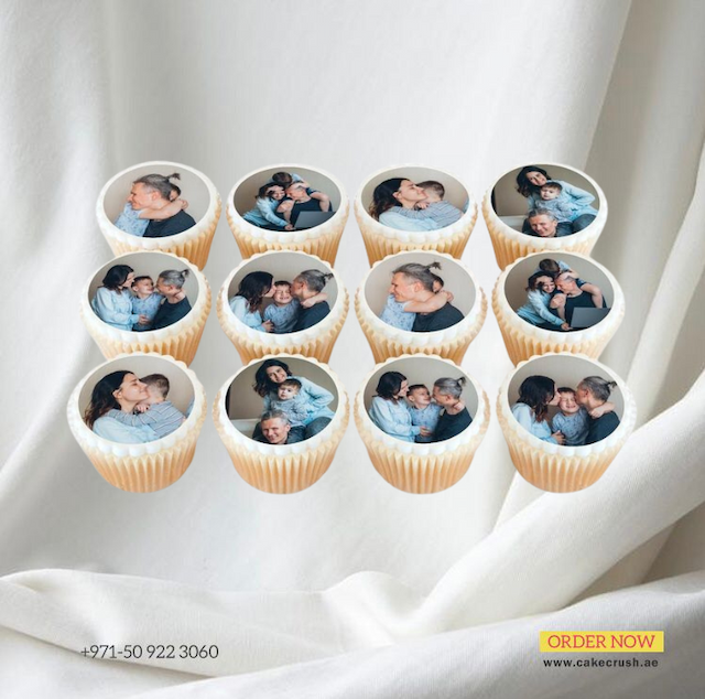 Custom Photo Cupcakes