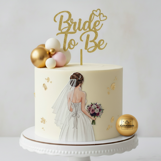 The Bridal Portrait Cake in dubai