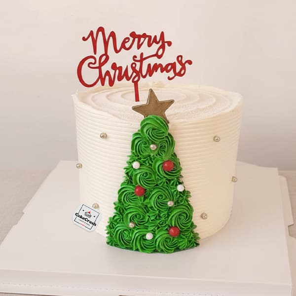 The Christmas Star Tree Cake in dubai
