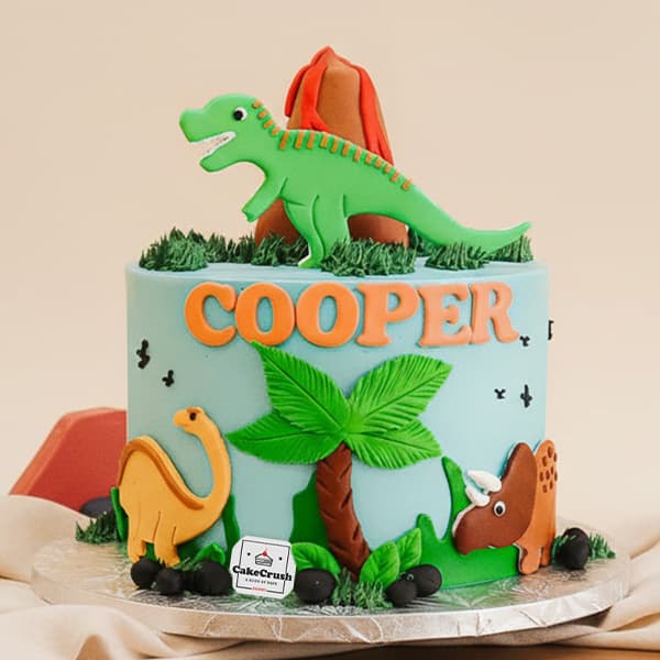 The Jurassic Jungle Theme Cake in dubai