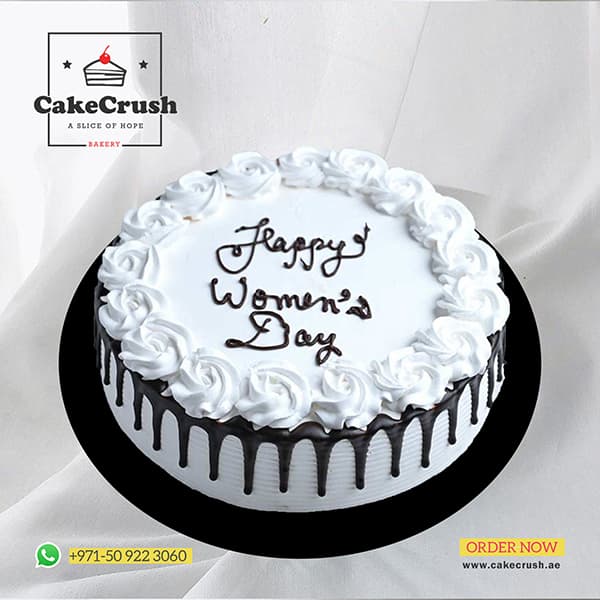 Black forest Women Day Cake in dubai