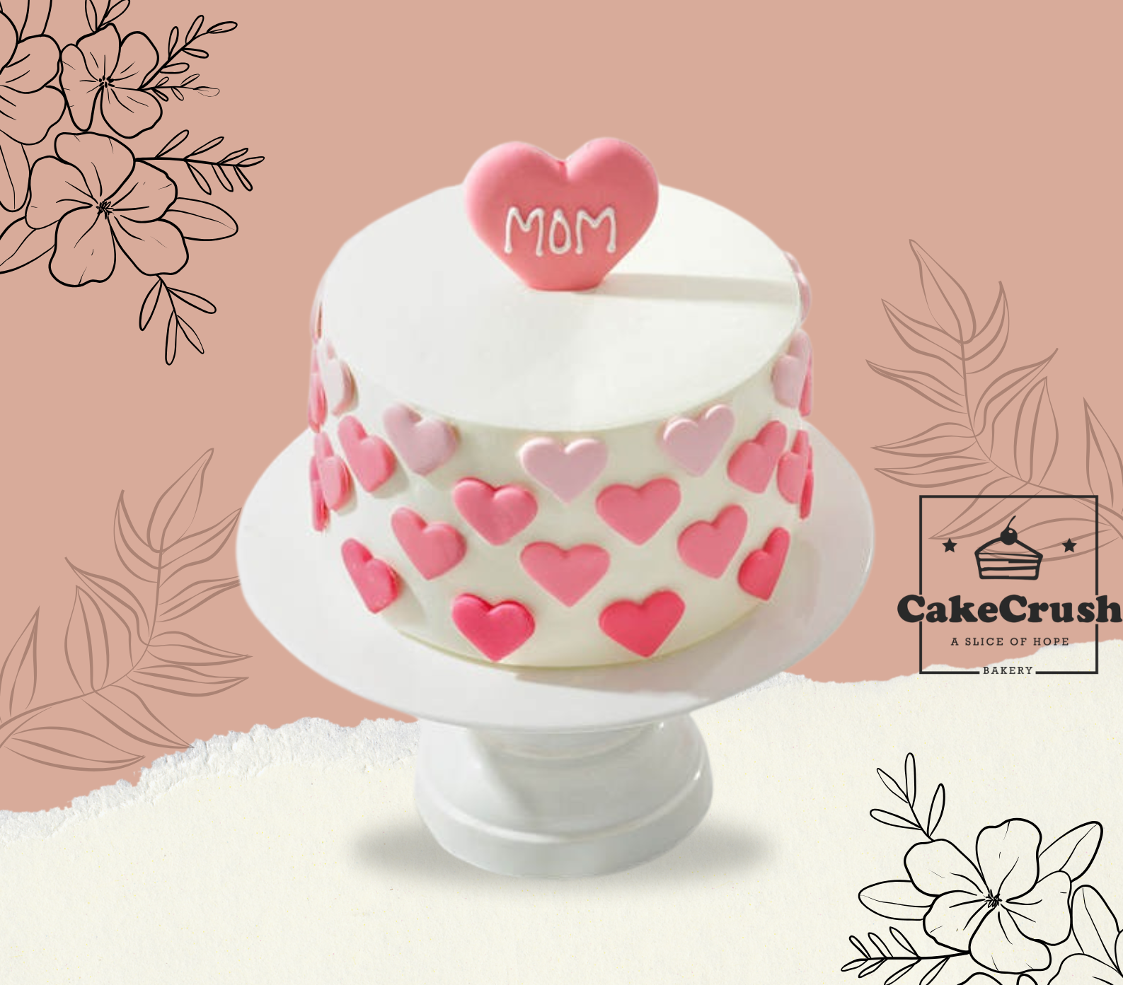 Queen of Hearts Cake in dubai