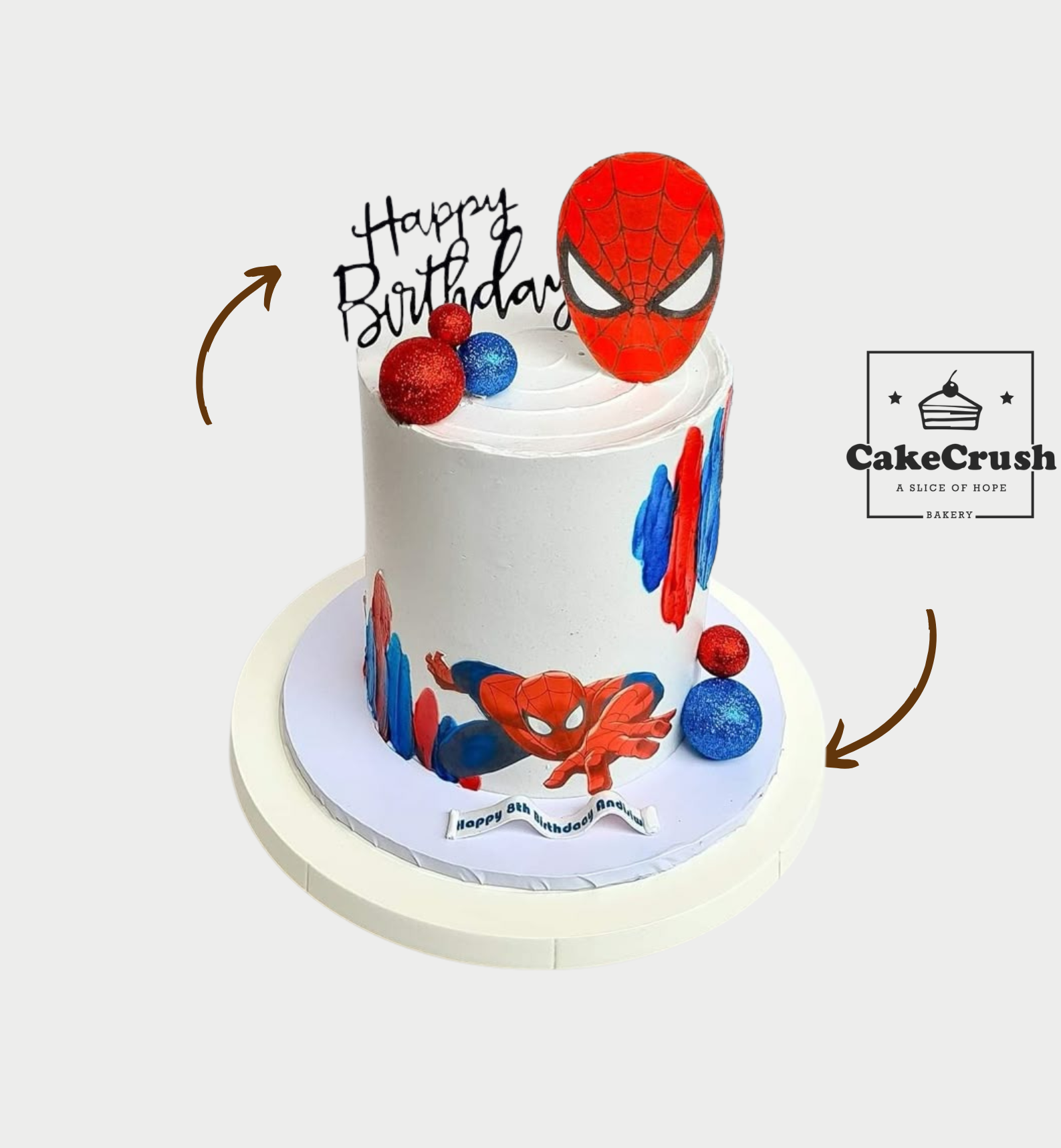 Ultimate Spider Bash Cake in dubai