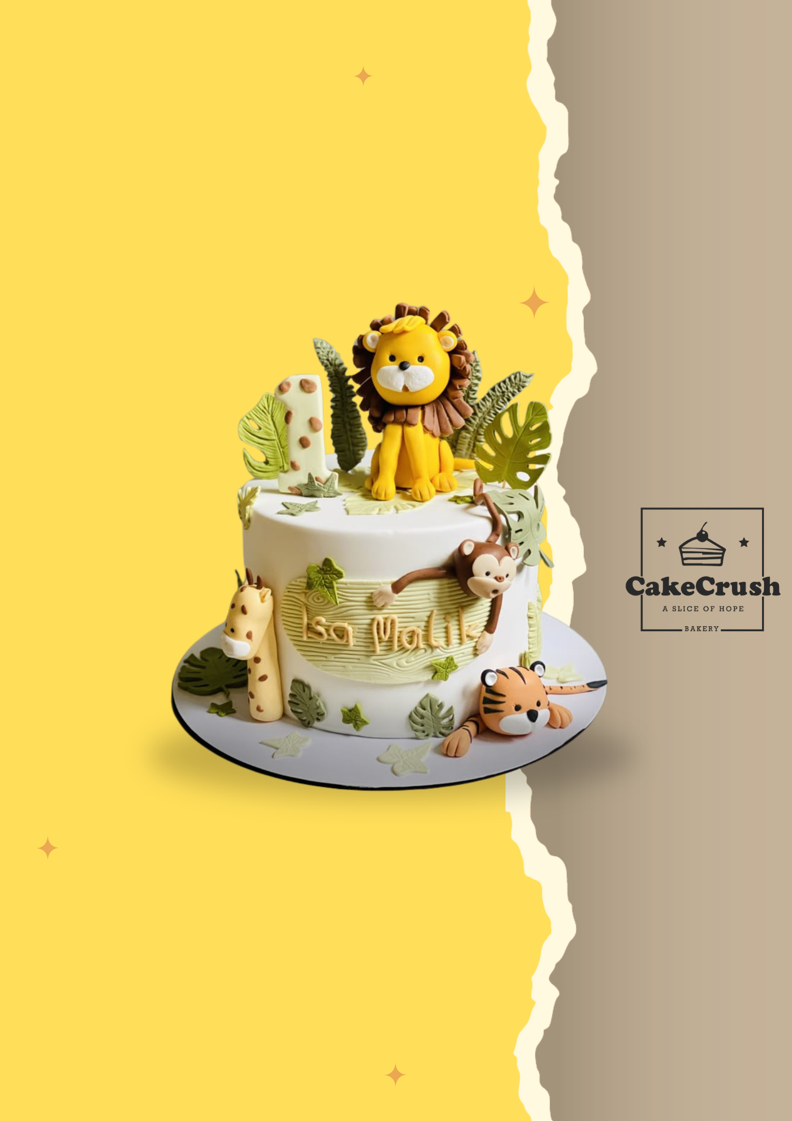 Jungle Safari Cake in dubai