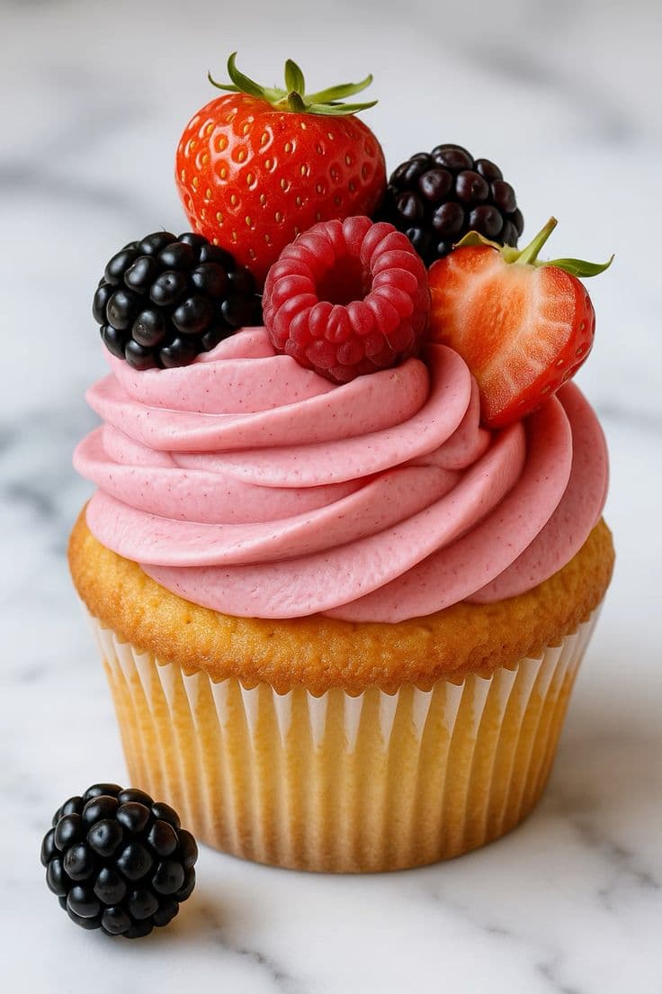 Berry Bliss Cupcake in dubai