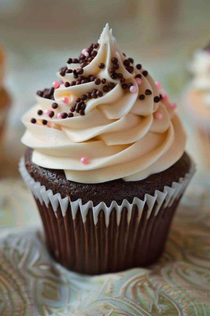 Velvet Crunch Cupcake in dubai