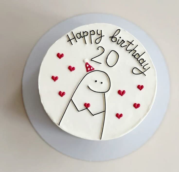 Heartline Bento Cake in dubai