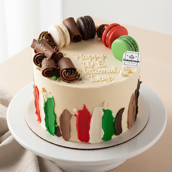The Macaron Emirati Cake